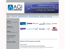 Tablet Screenshot of agicg.es